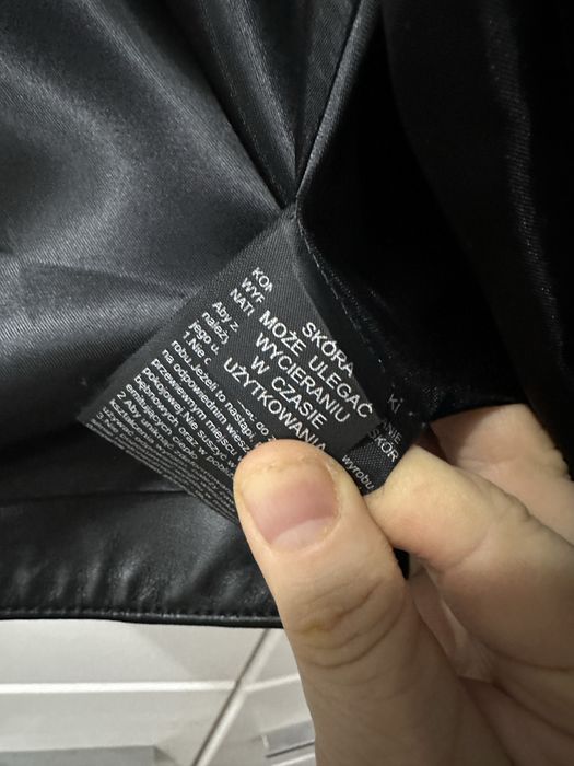 Kurtka z naturalnej skóry  Nowa 42