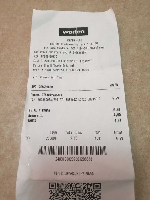 Energizer CR2450 Battery (New) – Free Shipping64752174342529124