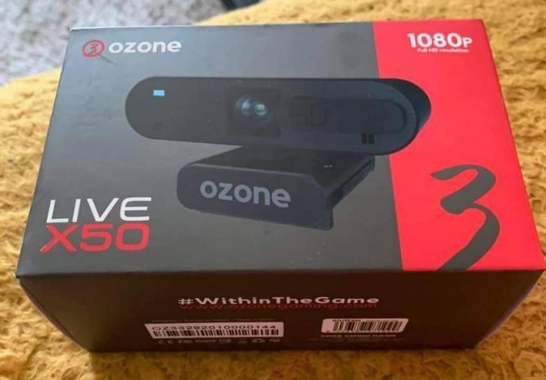 Cámara Web Ozone LiveX50 1080P - Versus Gamers