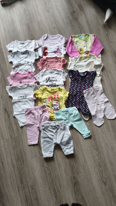 Paczka ubranek dziewczęcych 56/62