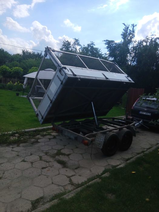 Przyczepa wywrotka 3 str kiper Baos 2500 kg Dmc