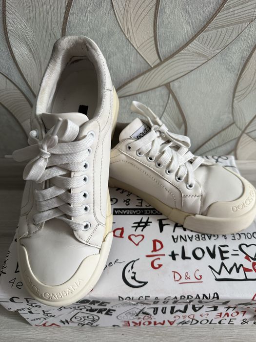 Кеди шкіряні Dolce&Gabana