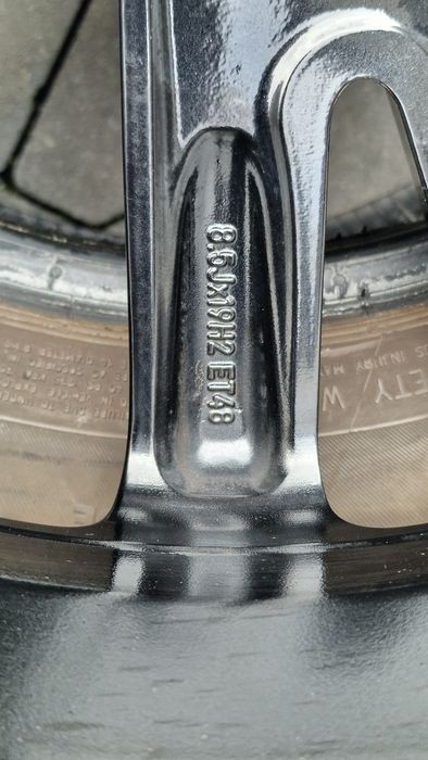 Oryginalne Felgi Mercedes E-klasa 5x112 19" 2x8.5J ET48 2x9.5J ET48