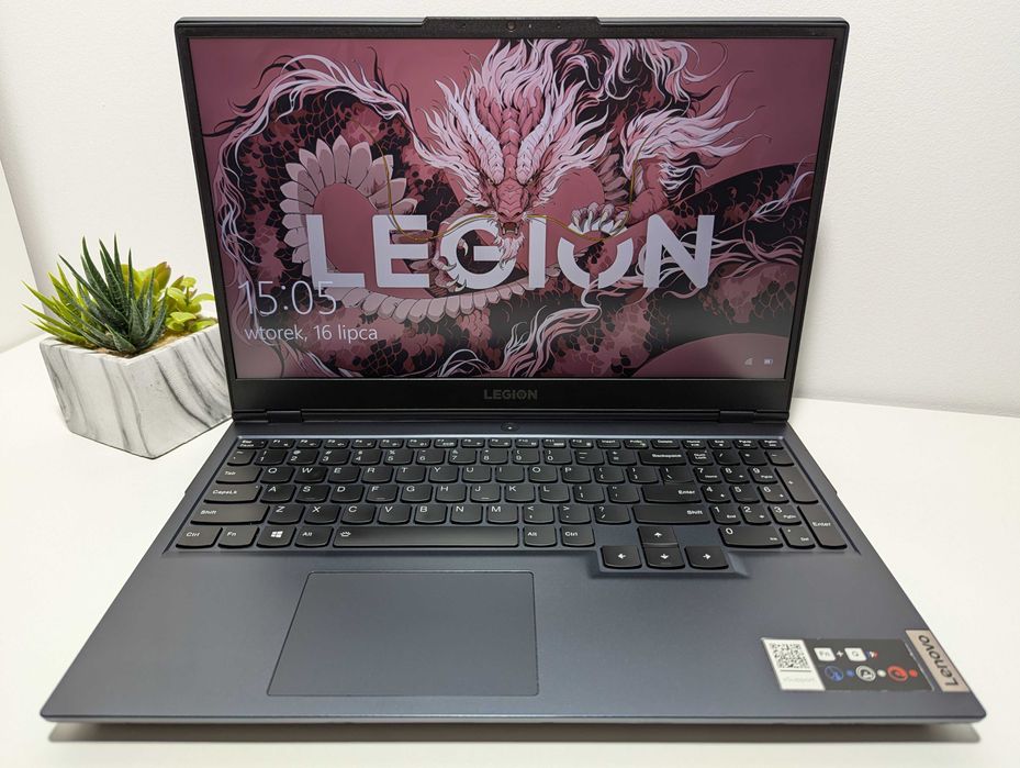 LAPTOP GAMINGOWY Lenovo Legion RTX 3060 Ryzen 5 5600H 165hz