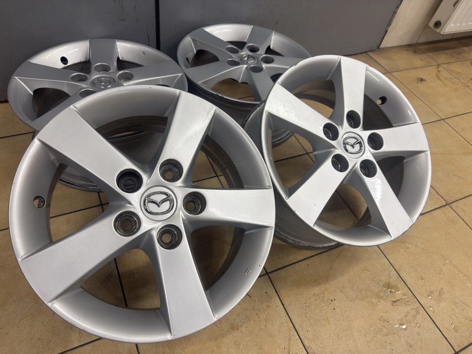 Felgi Aluminiowe 5x114,3 15” Mazda 3 Mazda 5 Premacy CX-3 CX-30 CX-5