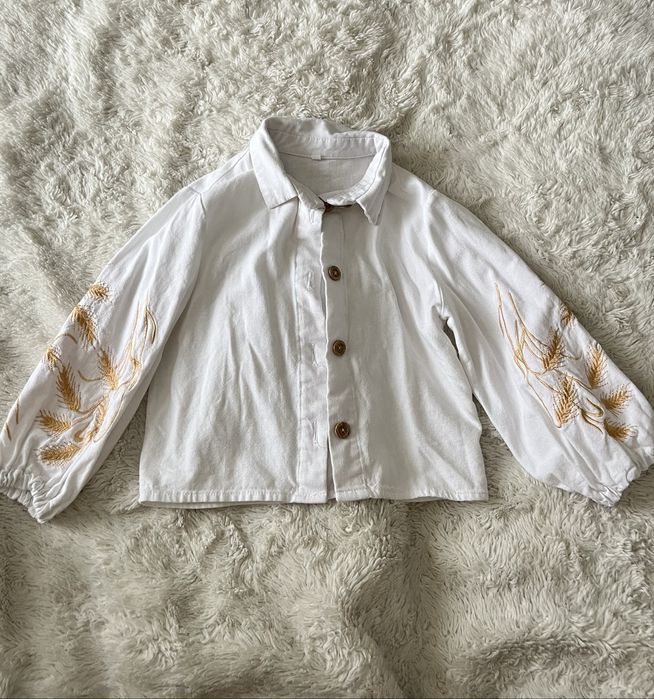 Вишита сорочка на дівчинку, 116 см
