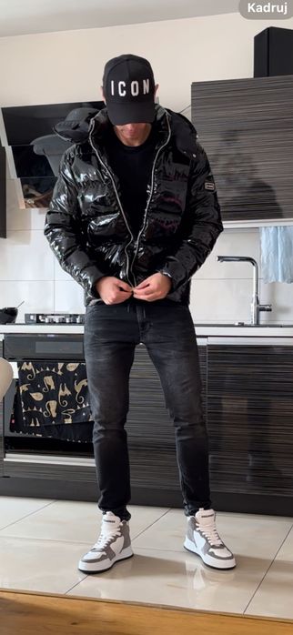 Les hommes kurtka puchowa Nowa / Louis Vuitton Philipp Plein