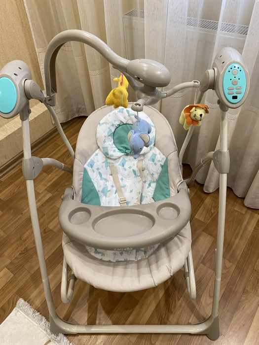 Колиска-гойдалка Carello Nanny укачивающий центр