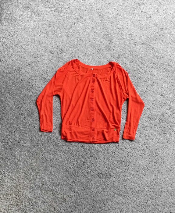 Sweter, kardigan Flygirl rozmiar XS, damski, czerwony.