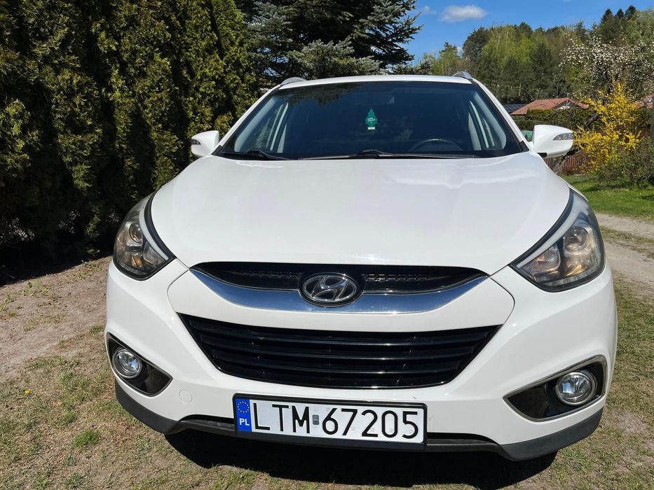 Hyundai ix35 IX35 1.6 Benz Biały 2014r Niski Przebieg Zarejestrowany w Polsce