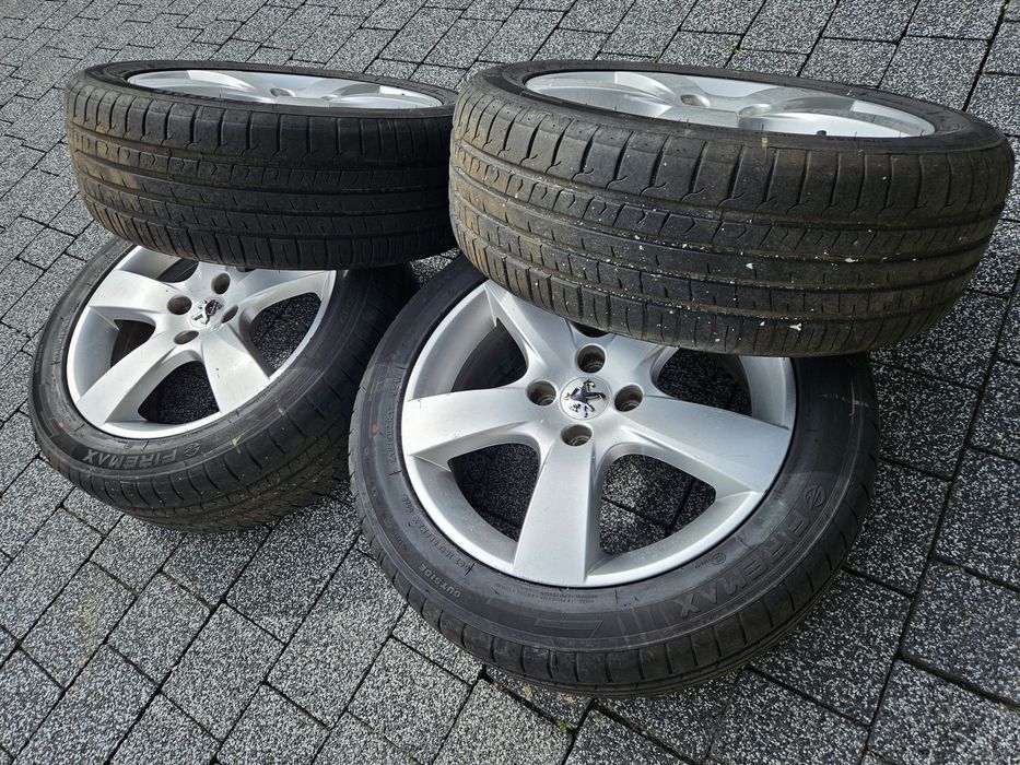 Koła alufelgi 4x108 r17 308 307 5008 208 partner berlingo 207