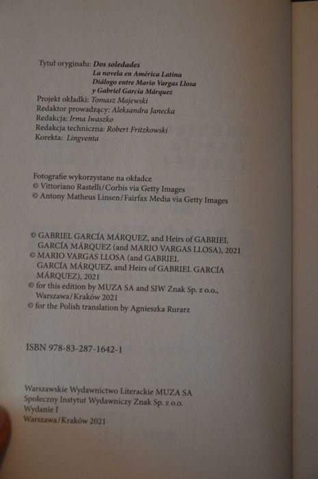 Garcia Marquez, Vargas Llosa. Dwie samotności