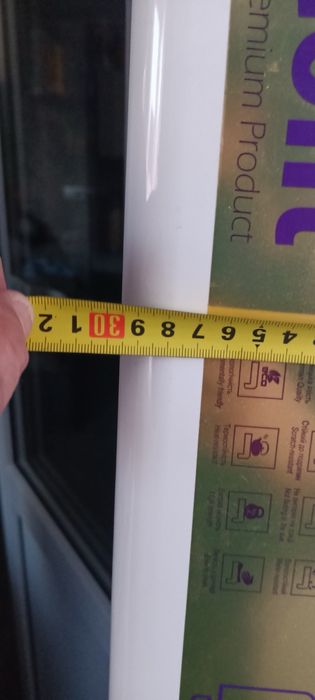 Подоконник Plastolit 300 мм Белый матовый 300*1500