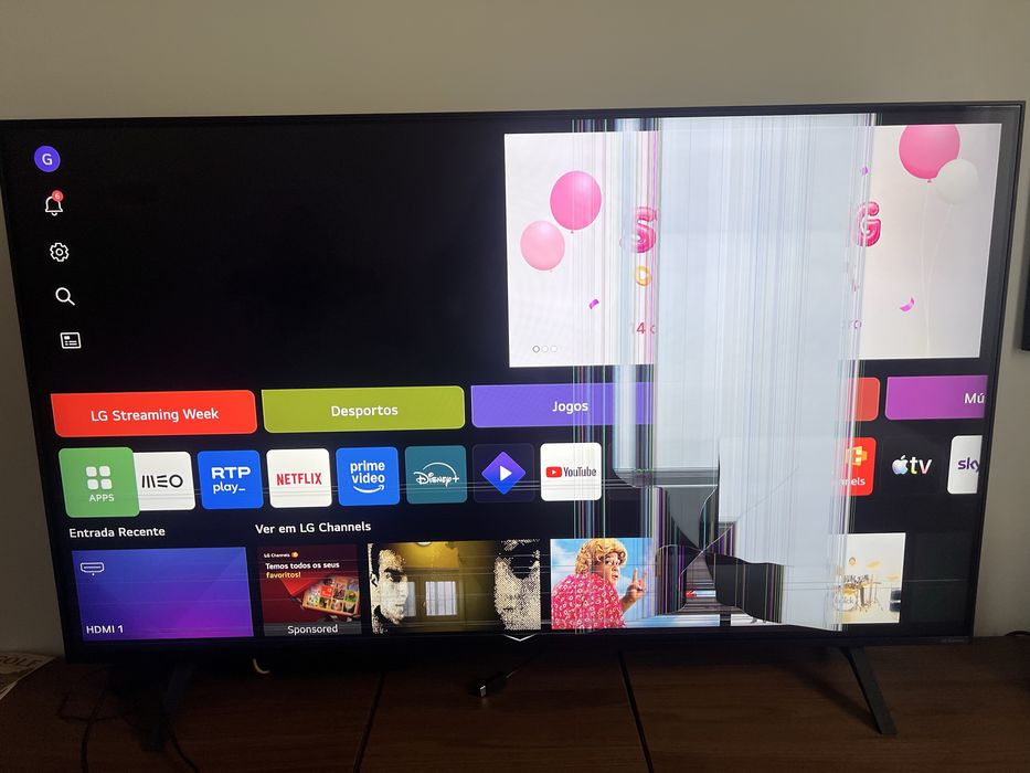 TV LG NanoCell 55 polegadas