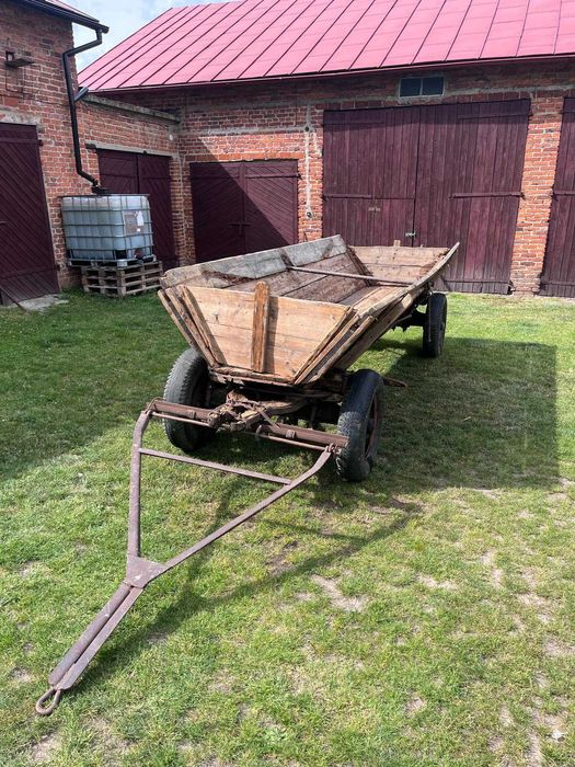 Drewniany wóz konny, stan bardzo dobry