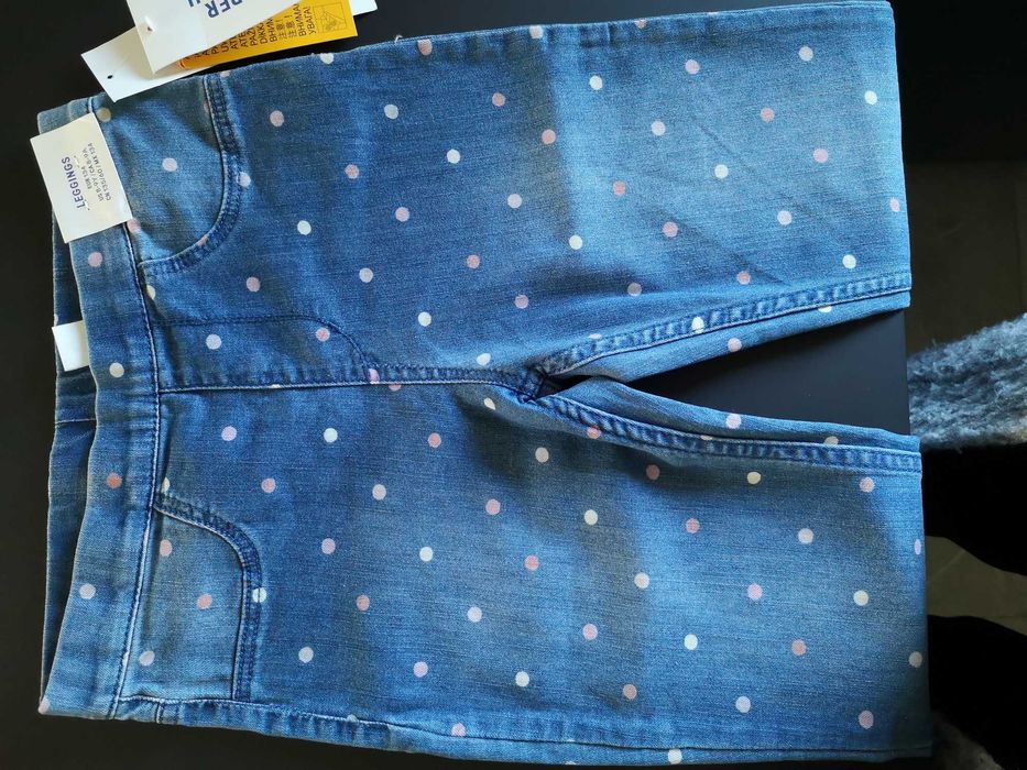 Spodnie HM rozm. 134 typu tregginsy