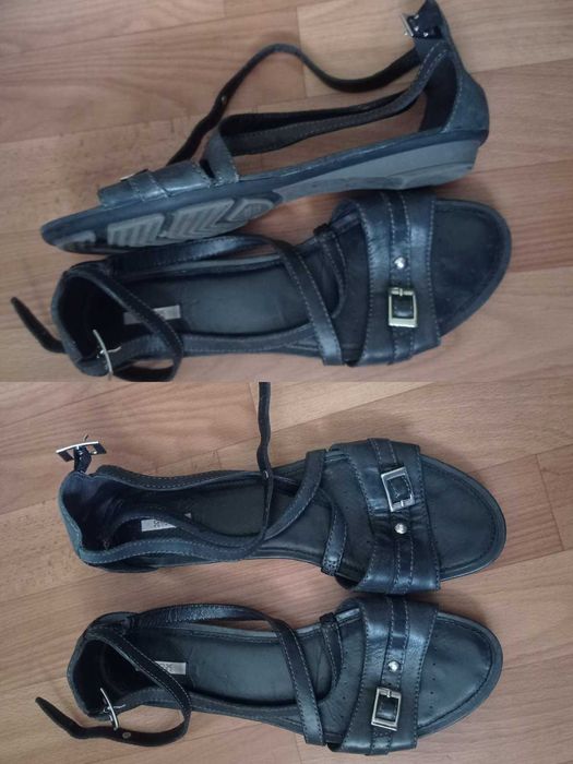 Босоножки р. 40-41 кожаные