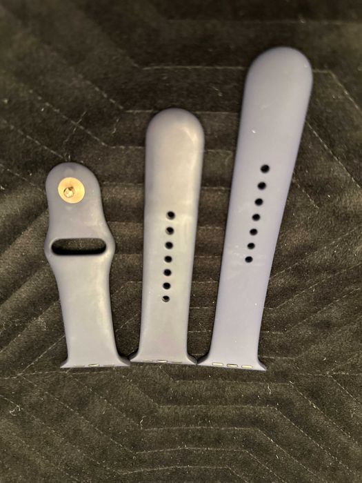 Granatowo złoty pasek do iWatch series 2