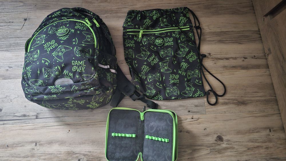Zestaw Plecak szkolny młodzieżowy Pick Game Night Coolpack