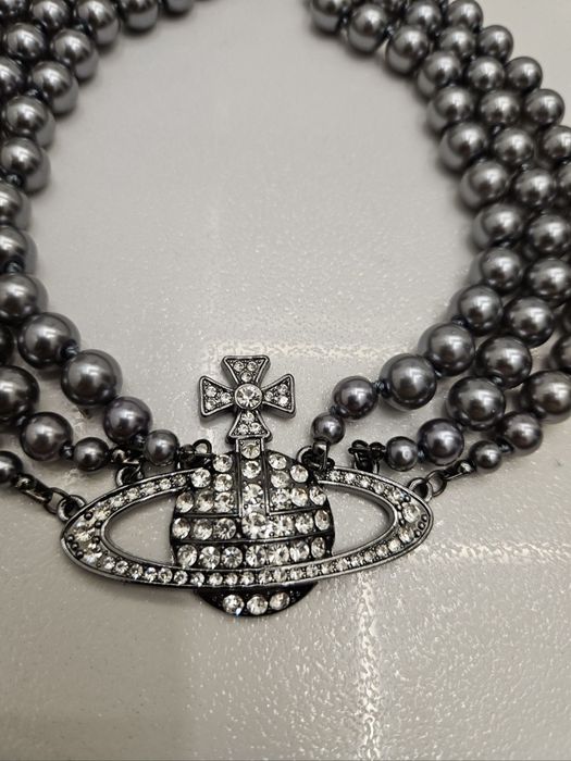 Piękny nowy naszyjnik choker Vivienne Westwood