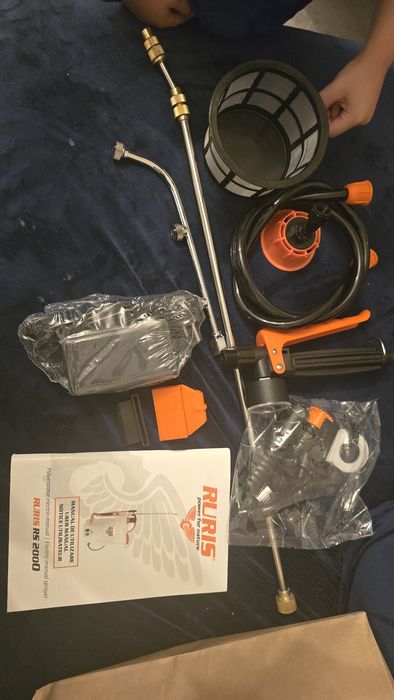 RURIS rs2000 NOWY Opryskiwacz akumulatorowy 20l akumulator 12V 8Ah