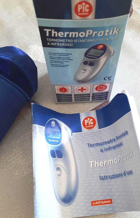 Termómetro frontal infravermelhos