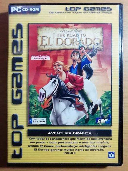 5 Jogos PC CD-ROM / 1 Filme DVD