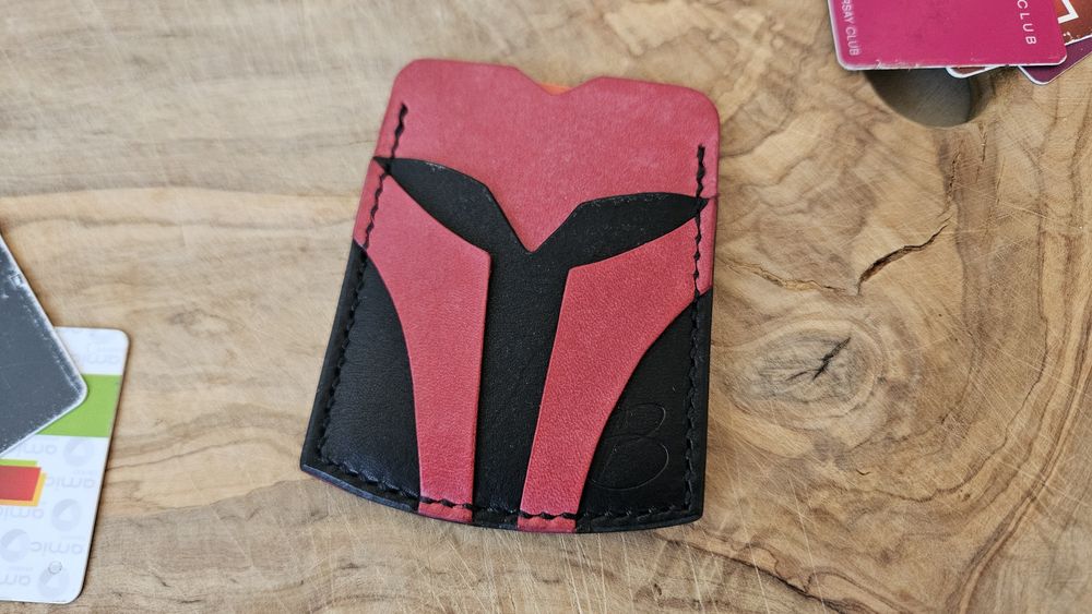 Borubar Skóroszyj - mini portfel dla nerda i fana Mando WYPRZEDAŻ