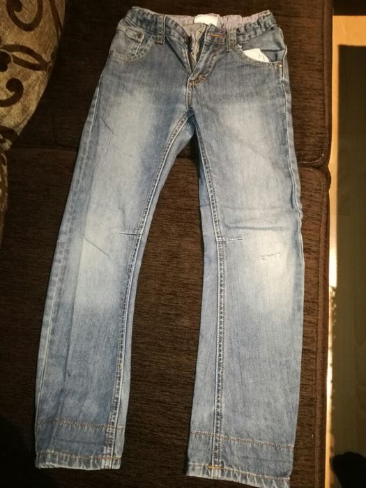 Spodnie jeansowe chłopięce