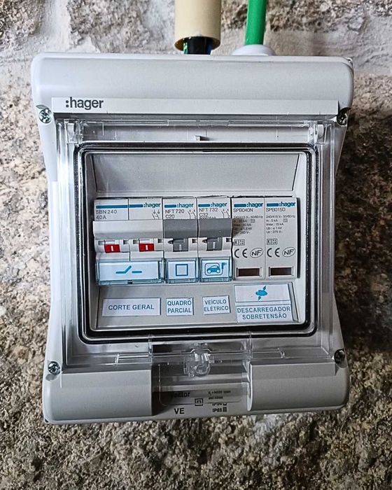 Instalação de Wallbox Inteligente com Controlo de Carga Dinâmico