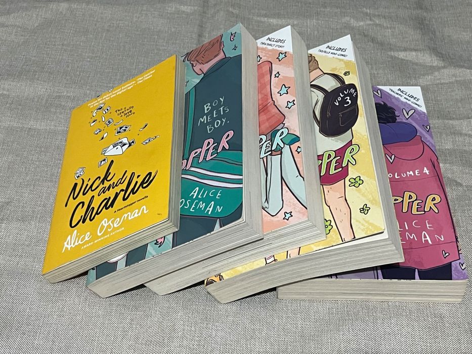 Box 5 Livros Heartstopper