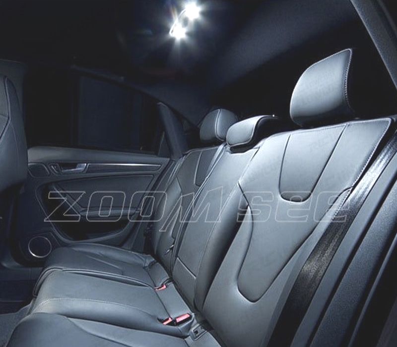 KIT COMPLETO 17 LAMPADAS LED INTERIOR AUDI A4 S4 RS4 B8 QUATTRO SEDAN