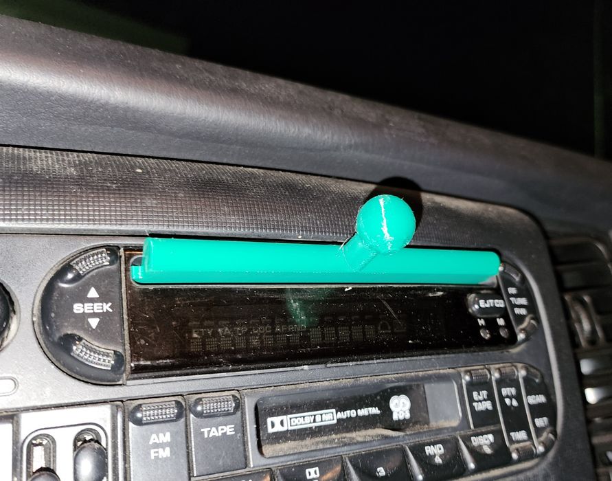 Тримач телефону в CD привід, перехідник