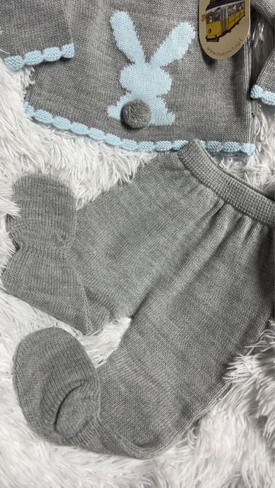 Conjunto de malha de bebe 3m maiorista