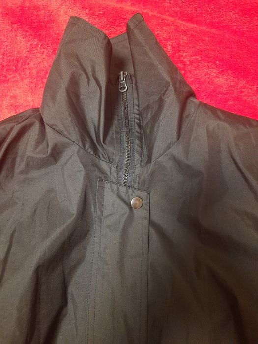 L Плащ чорний як новий