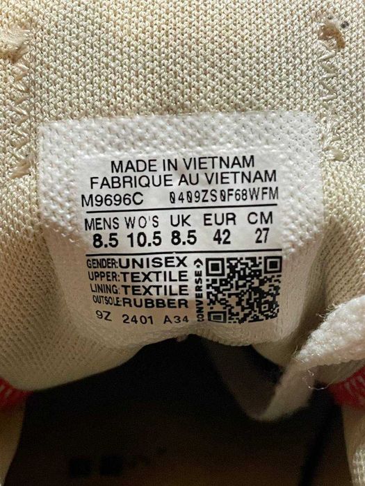 Кеди Converse Chuck Taylor All Star red 42 червоні