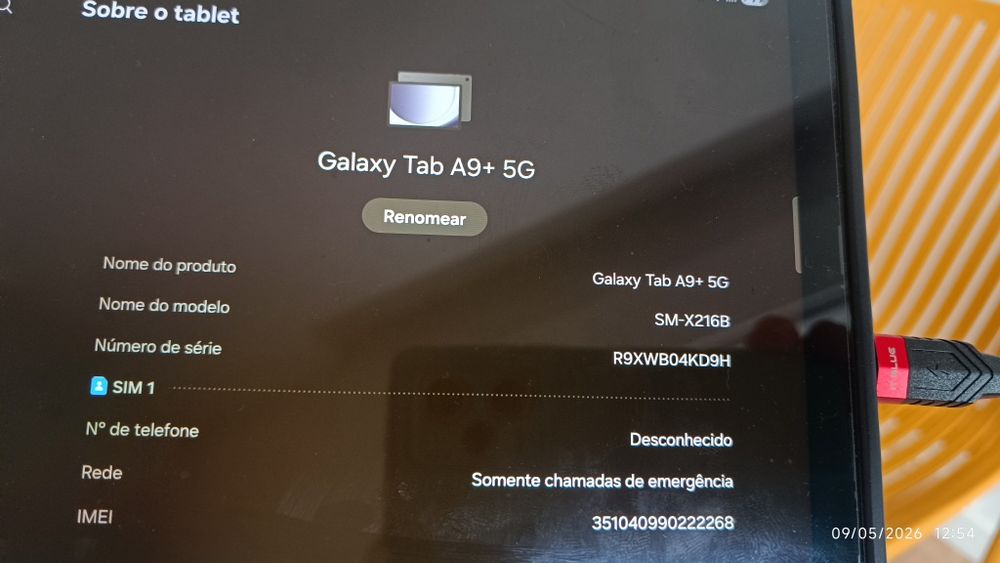 Vendo tablet Galaxy tab A9+5G