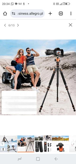 Profesjonalny statyw victiv at40 nowy