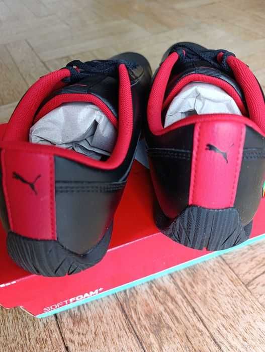 Puma Ferrari Buty Męskie Czarne Motorsport  rozmiar 10 44,5 11 29cm