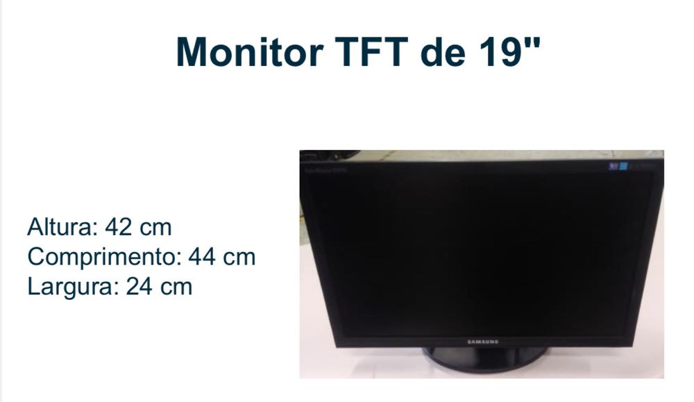 Monitor TFT 19 polgadas
