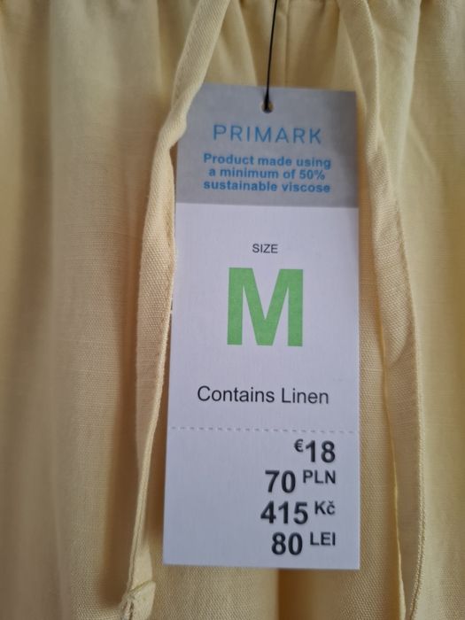 Spodnie szerokie letnie M - nowe