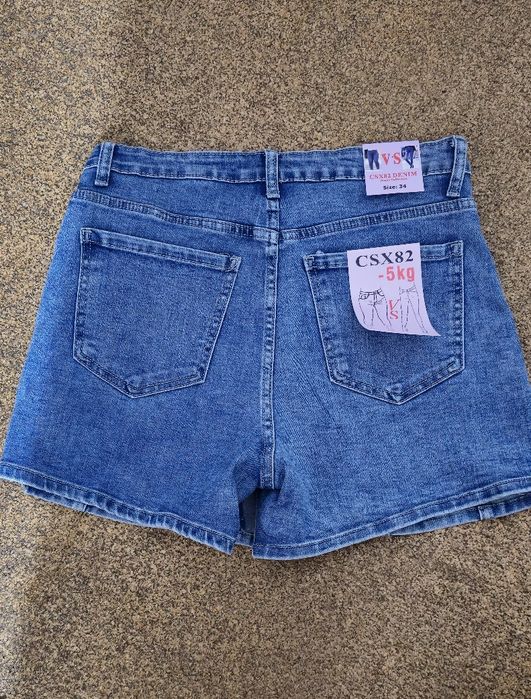 Saia calção de ganga T. S