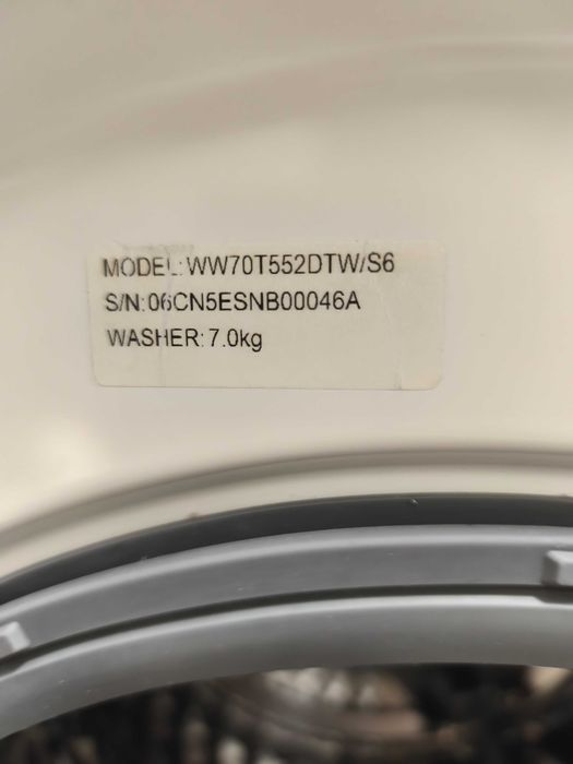 Pralka Samsung WW70T552DTW