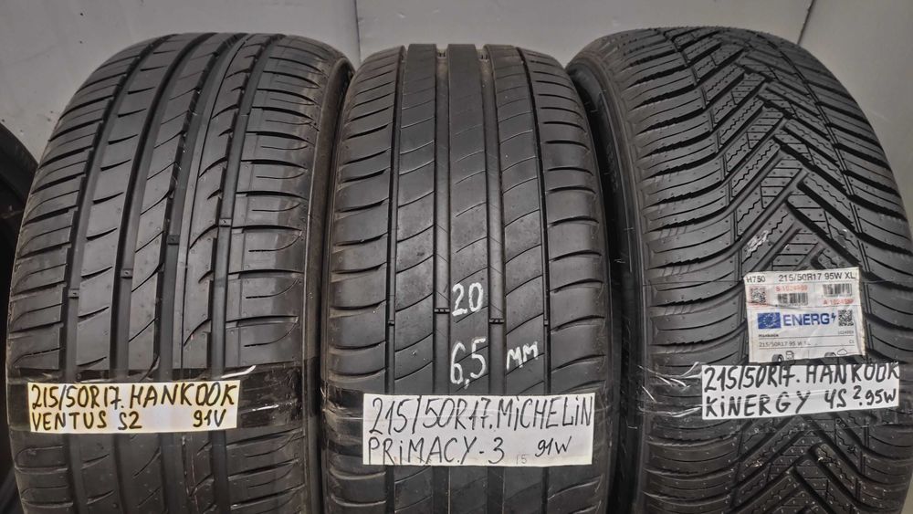 Шини одиночки 215/55R17 Літо. М+С. Зима 50