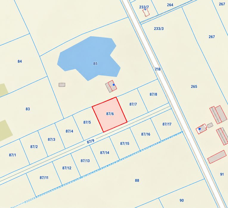 Działka 1125 m², Nowy Szelków, spokojna okolica blisko lasu
