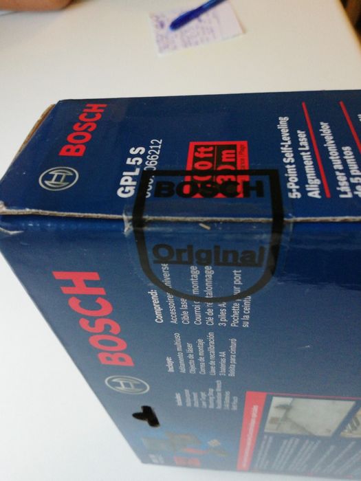 Laser samopoziomujący Bosch GPL 5S Profess 30m z uchwytem nowy z USA