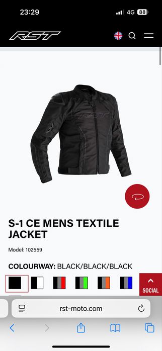 Blusão RST S-1 tamnho L