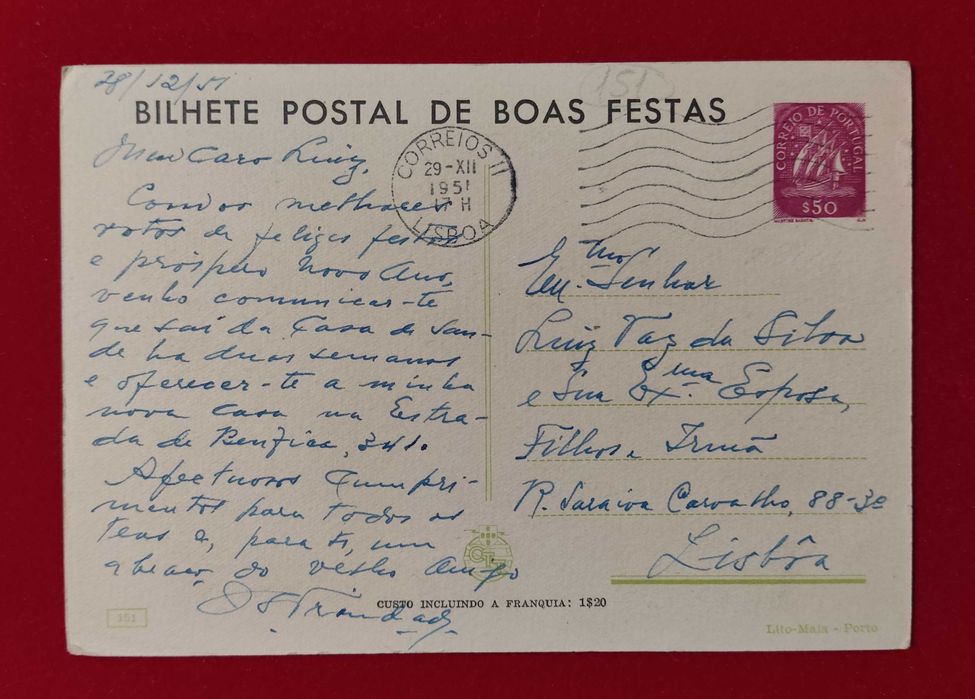 Inteiro postal de Natal - Nº 151