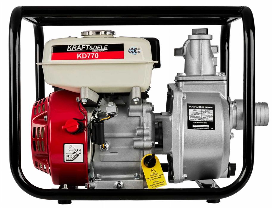 KRAFT&DELE Motopompa Pompa Spalinowa Do Wody 2" 600l/min 5,5km KD770