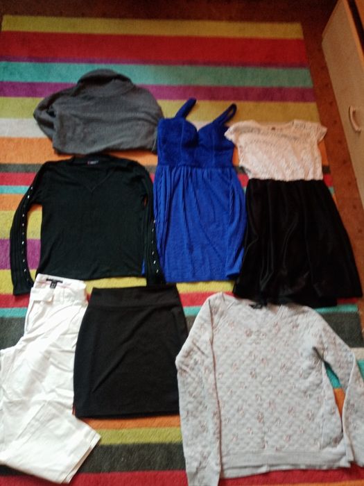Paka ubrań XS -M całość 170 zł